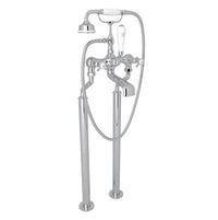 Perrin & Rowe U.3521X/1-APC - Traditional Floor Mount Tub Filler