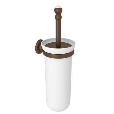 Perrin & Rowe U.6938EB - Wall Mount Toilet Brush Holder