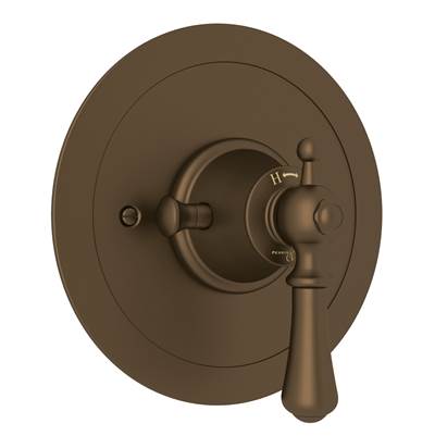 Perrin & Rowe U.5785LS-EB/TO - Edwardian™ 3/4" Round Thermostatic Trim Without Volume Control