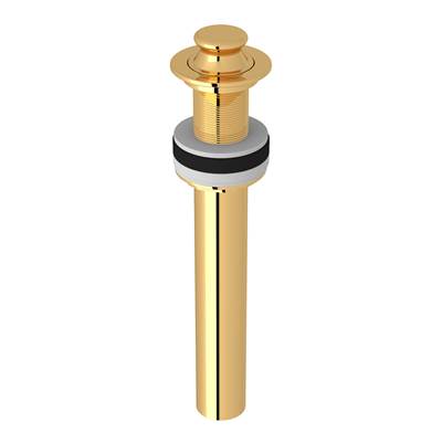 Perrin & Rowe 8446EG - Lavatory Lift And Turn Drain Without Overflow