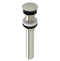 Perrin & Rowe 5445PN - Lavatory Push Drain Without Overflow