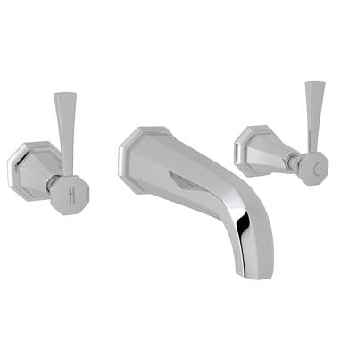 Perrin & Rowe U.3170LS-APC/TO-2 - Deco™ Wall Mount Lavatory Faucet Trim