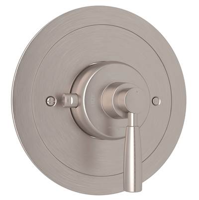 Perrin & Rowe U.5885LS-STN/TO - Holborn™ 3/4" Thermostatic Trim Without Volume Control