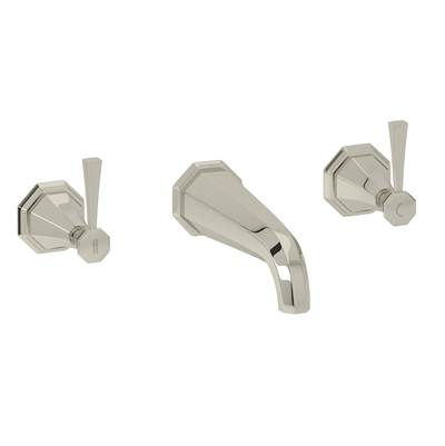 Perrin & Rowe U.3178LS-PN/TO - Deco™ Wall Mount Tub Filler Trim