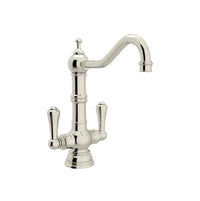 Perrin & Rowe U.4759PN-2 - Edwardian™ Two Handle Bar/Food Prep Kitchen Faucet