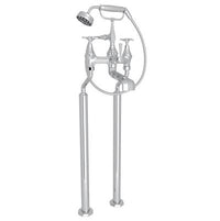 Perrin & Rowe U.3121X/1-APC - Deco™ Floor Mount Tub Filler