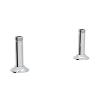 Perrin & Rowe U.6794APC-2 - Georgian Era™ Bridge Faucet Straight Deck Unions