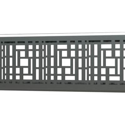 Quick Drain DECO56 - Drain Cover Deco 56In Brushed Ss
