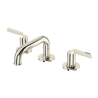 Riobel AUSQ08PN - Authentica™ Widespread Lavatory Faucet With Low Spout