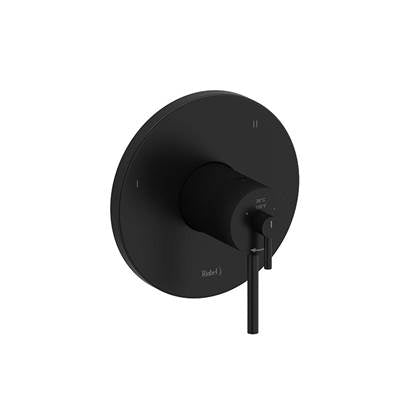 Riobel TGS95BK - Gs 1/2" Therm & Pressure Balance Trim With 5 Functions