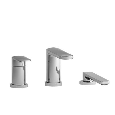 Riobel Pro TEV16C - Ever 3-Hole Pressure Balance Deck Mount Tub Filler Trim