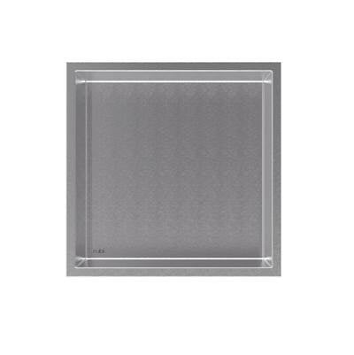 Rubi RNK12-IB - Nikia Recessed Niche 12'' Brushed Inox