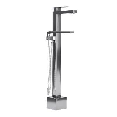 Rubi RQT21XD2CC - Quatro Free-Stand.Bath.Mxr.Chrome