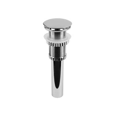Rubi RBP125STPCC - 1-1/4 In.P-Up Waste W/T Overflow Chrome