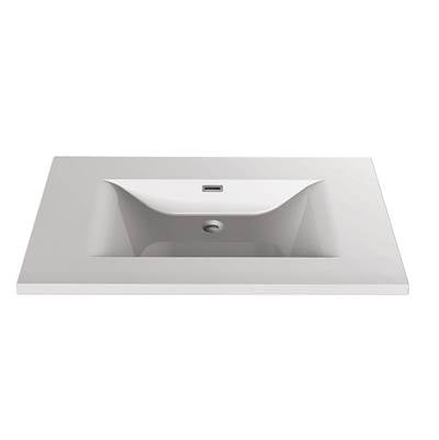 Rubi RMP800CBL - Make-Up Single Middle Basin White
