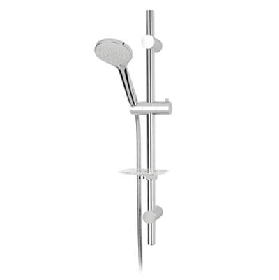 Rubi RCA120BK - Emma Sliding Shower Bar 5 Jets H-Shower Matte Black