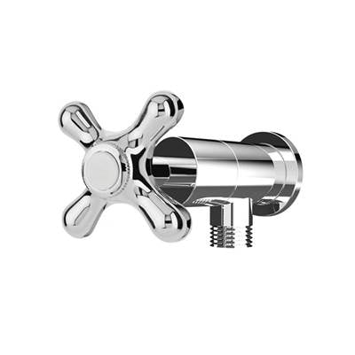 Rubi RTR562JAC - Jade 1/2'' Stop Valve With Water Outlet Chrome