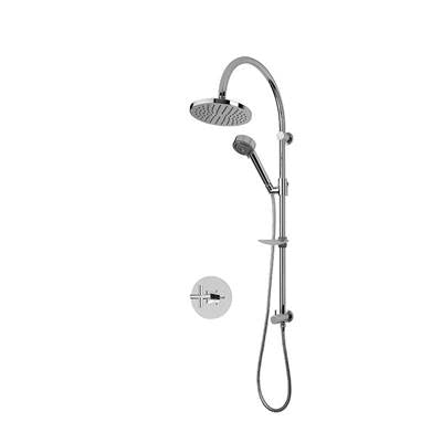 Rubi RCA714ACC - Alex/Gael 1/2'' P. Bal. Shower Set Chrome