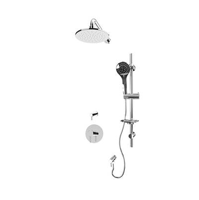 Rubi RVT911CC - Vertigo 3/4'' Therm. Shower Set Chrome