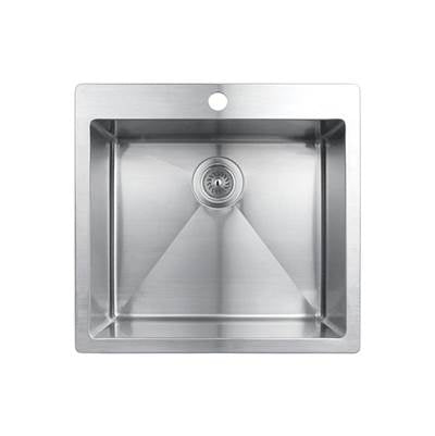 Rubi RMU540S - Muscat Single Drop-In Sink 21-1/4'' X 20'' X 7-7/8''