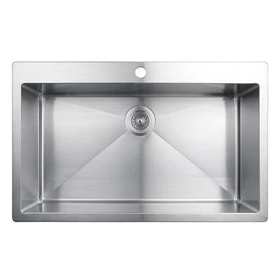 Rubi RMU820S - Muscat Single Drop-In Sink 32-1/4'' X 20'' X 7-7/8''