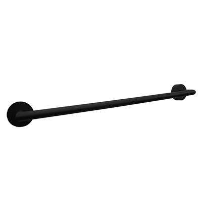 Rubi RCA04CBK - Chloe Single Towel Bar 18''Black