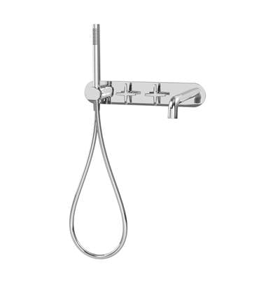 Rubi RLX32DCC - Lexa W-Mounted Bath Faucet Chrome