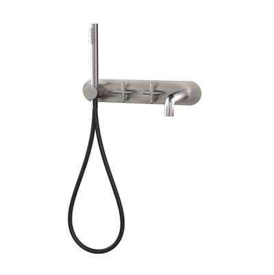 Rubi RLX32DIX - Lexa W-Mounted Bath Faucet Ss