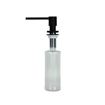 Rubi RDSM-2OR - Round Soap Dispenser Brushed Gold
