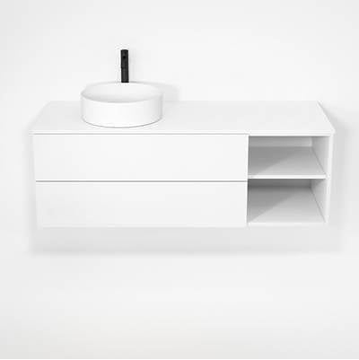 Rubi RHS1400LK01MBL - Haus Cabinet/Laminate Top/Without Legs Set Mbl
