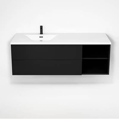 Rubi RHS1400LK02MBK - Haus Cabinet/Basin/Without Legs Set Mbk