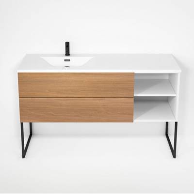 Rubi RHS1400LKU02MBL-NO - Haus Cabinet/Basin/U Legs Set Mbl+No