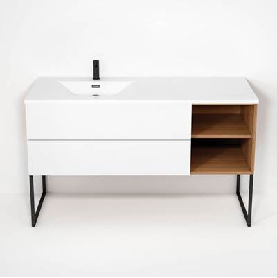 Rubi RHS1400LKU02NO-MBL - Haus Cabinet/Basin/U Legs Set No+Mbl