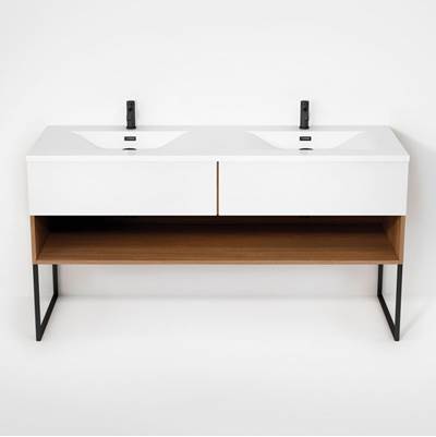 Rubi RHS1600DKU02NO-MBL - Haus Cabinet/Basin/U Legs Set No+Mbl