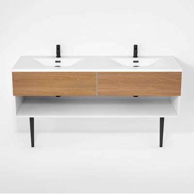 Rubi RHS1600DKV02MBL-NO - Haus Cabinet/Basin/Cone Legs Set Mbl+No