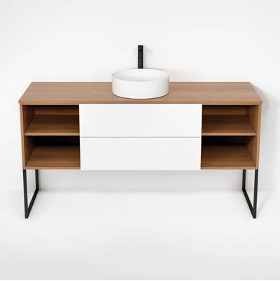Rubi RHS1600KU01NO-MBL - Haus Cabinet/Laminate Top/U Legs Set No+Mbl