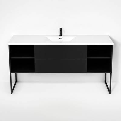 Rubi RHS1600KU02MBK - Haus Cabinet/Basin/U Legs Set Mbk