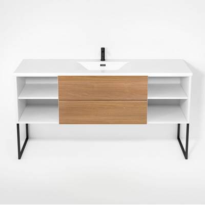 Rubi RHS1600KU02MBL-NO - Haus Cabinet/Basin/U Legs Set Mbl+No