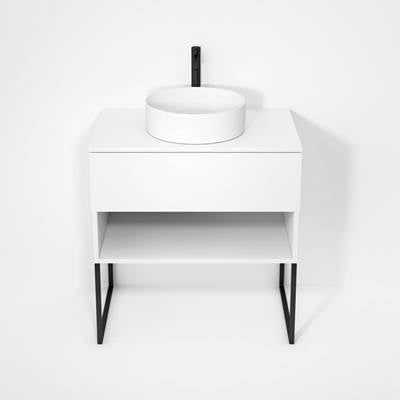 Rubi RHS800KU01MBL - Haus Cabinet/Laminate Top/U Legs Set Mbl