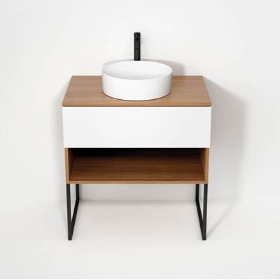 Rubi RHS800KU01NO-MBL - Haus Cabinet/Laminate Top/U Legs Set No+Mbl