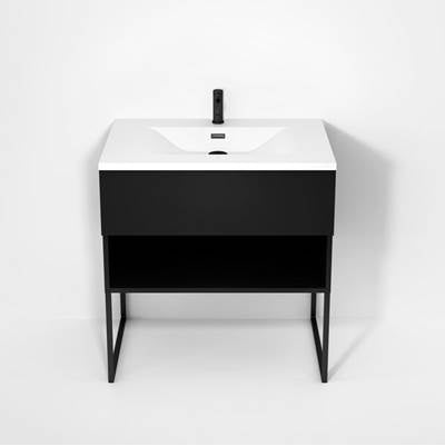 Rubi RHS800KU02MBK - Haus Cabinet/Basin/U Legs Set Mbk