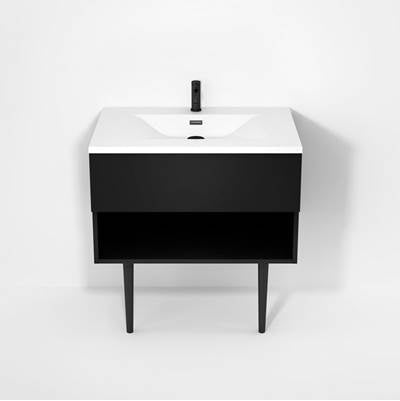 Rubi RHS800KV02MBK - Haus Cabinet/Basin/Cone Legs Set Mbk