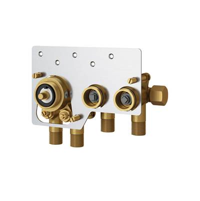Rubi XON69 - Built-In 1/2 Therm. Shower Valve Rough 1/23/43/4 Npt