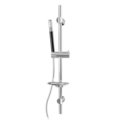 Rubi RKR120BKU - Kronos Sliding Shower Bar Black And Copper
