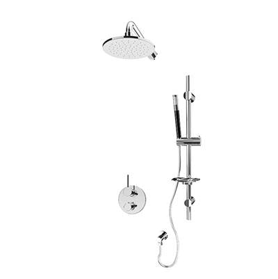 Rubi RKR811-1CC - Kronos 1/2'' Therm. Shower Set 2 Way Div. Xvtr69R Cc