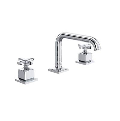 Rohl AP09D3XMMB - Apothecary™ Widespread Lavatory Faucet With U-Spout