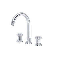 Rohl CP08D3IWAPC - Campo™ Widespread Lavatory Faucet With C-Spout