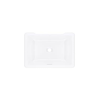 Rohl ERUB2216RTWH - Eirene™ 22" x 16" Undermount Rectangular Lavatory Sink