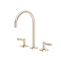 Rohl AM08D3LMSTN - Amahle™ Widespread Lavatory Faucet With C-Spout