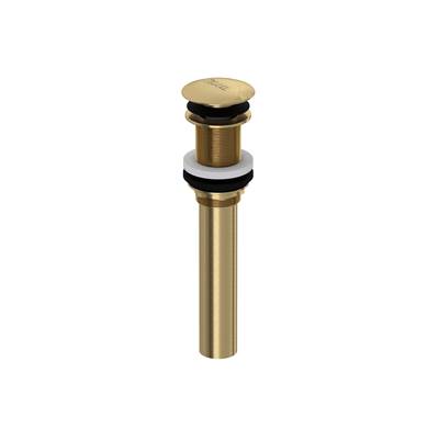 Rohl 5445AG - Lavatory Push Drain Without Overflow